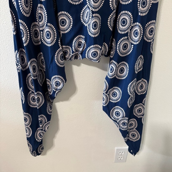 Buddha Pants Sunshine Harem Yoga Pants Navy Cotton Packable Relaxed Fit-Medium - Picture 5 of 9